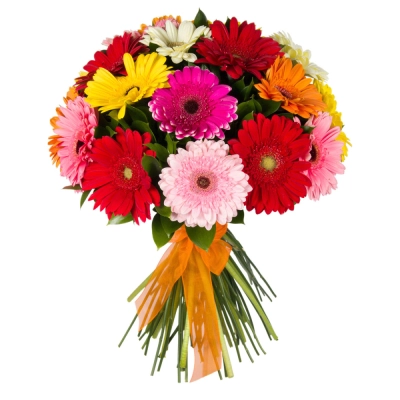 Букет «Мамба» – взрыв красок из оранжевых, лиловых и розовых гербер Бокситогорск Ленинградская область Букет «Мамба» – взрыв красок из оранжевых, лиловых и розовых гербер Бокситогорск Ленинградская область