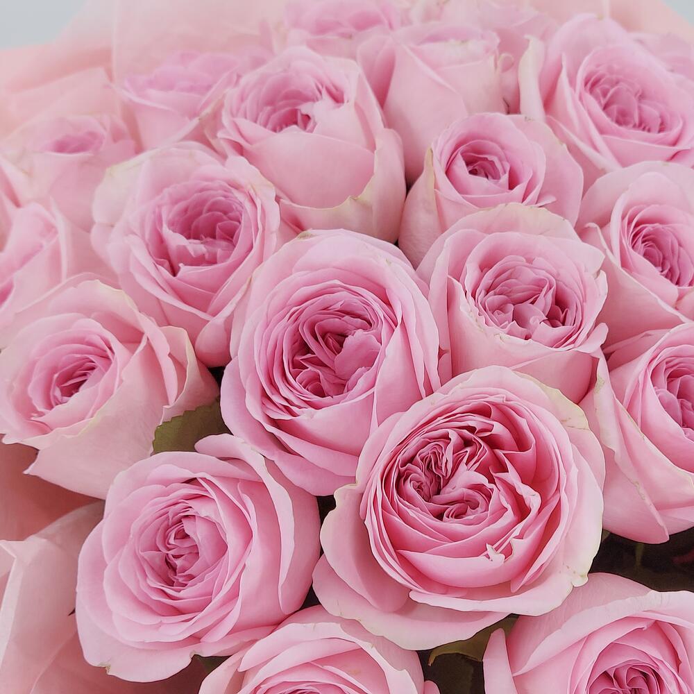 Букет из нежно-розовых роз – элегантность в каждом лепестке Бокситогорск Ленинградская область