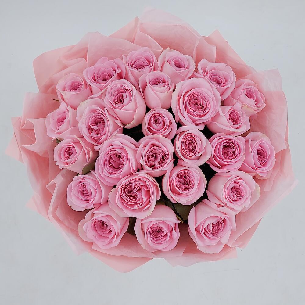 Букет из нежно-розовых роз – элегантность в каждом лепестке Бокситогорск Ленинградская область